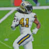 Alvin Kamara Player Diamond Painting