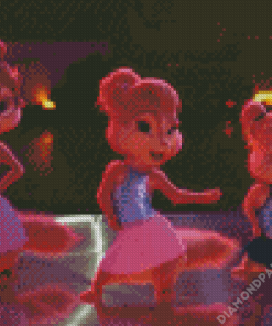 Alvin And The Chipmunks Diamond Painting