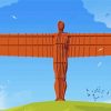 Angel Of The North Diamond Painting