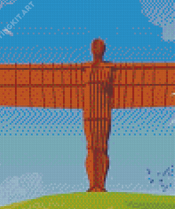 Angel Of The North Diamond Painting