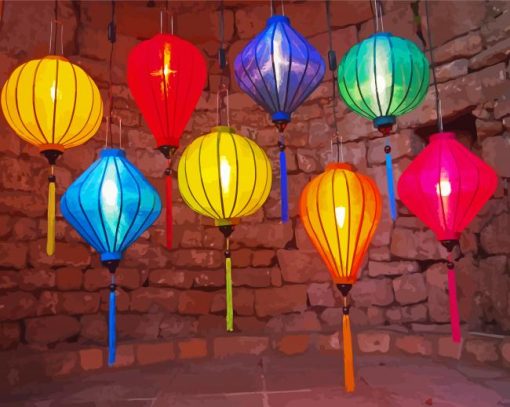 Light Lanterns Diamond Painting