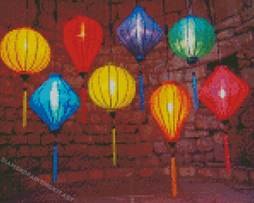 Light Lanterns Diamond Painting