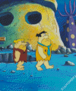 Barney Rubble Diamond Painting