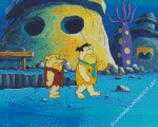 Barney Rubble Diamond Painting