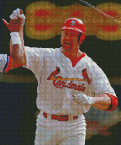 Baseballer Mark Mcgwire Diamond Painting