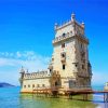 Belem Tower Lisbon Portugal Diamond Painting