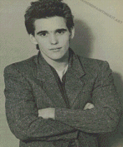 Black And White Matt Dillon Diamond Painting