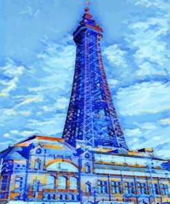 Blackpool Tower Art diamond painting