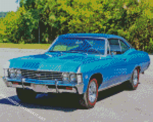 Chevy Impala Diamond Painting