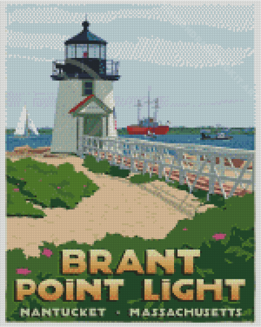 Brant Point Light Diamond Painting