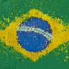 Brazil Flag Diamond Painting