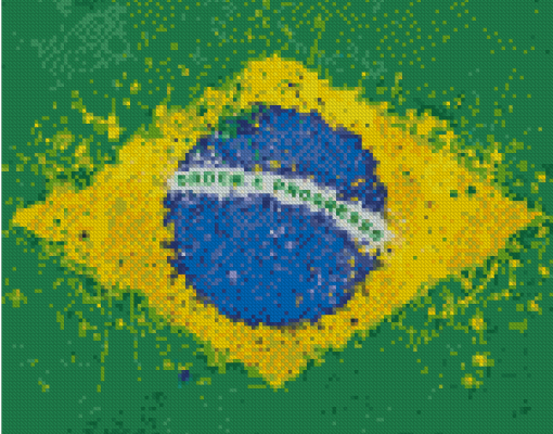 Brazil Flag Diamond Painting