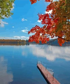 Canada Muskoka Lake Diamond Painting