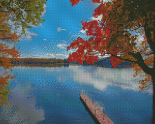 Canada Muskoka Lake Diamond Painting