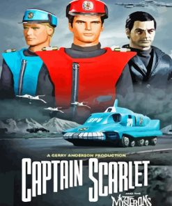 Captain Scarlet Diamond Painting