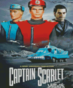 Captain Scarlet Diamond Painting