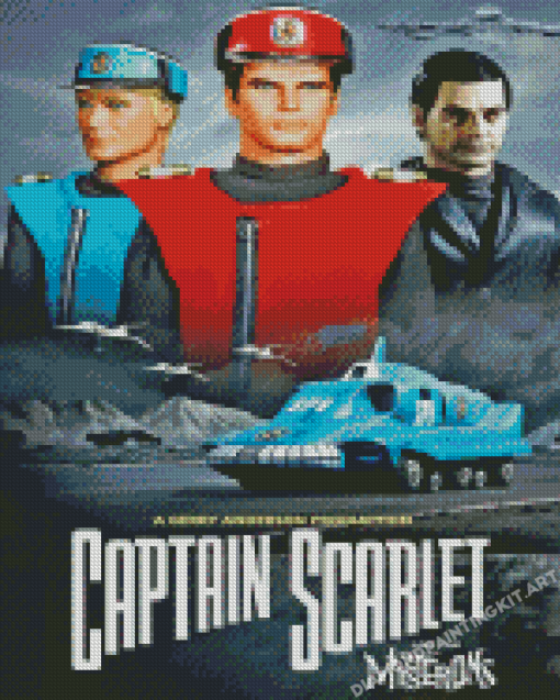 Captain Scarlet Diamond Painting