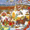 Christmas Small Town Diamond Painting