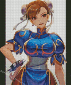 Chun Li Diamond Painting