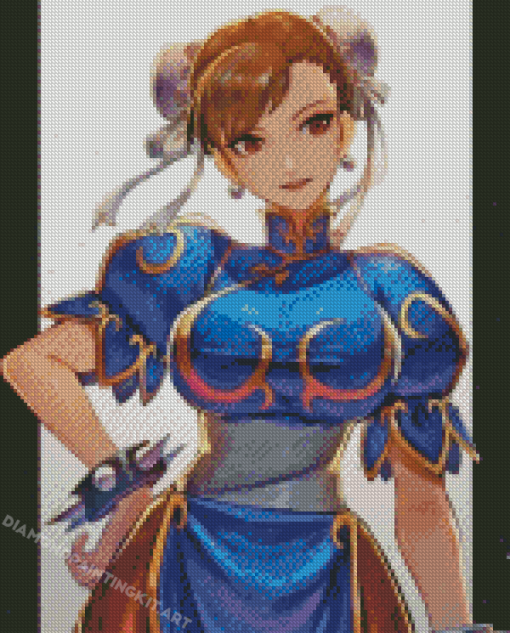 Chun Li Diamond Painting