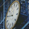 St Pancras Station Clock Diamond Painting