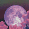 Clouded Moon Diamond Painting