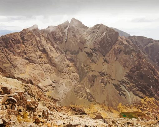 Cuillin Ridge Isle Diamond Painting