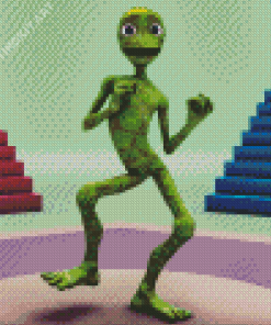 Dancing Alien Diamond Painting