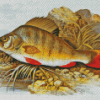 European Perch Art Diamond Painting