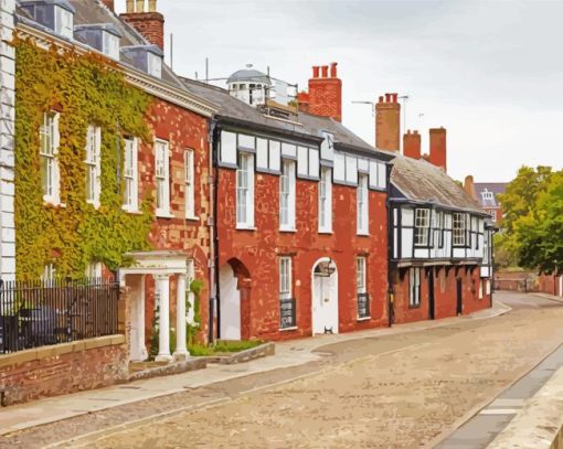 Exeter Alleys Diamond Painting