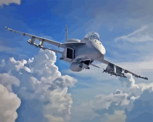 Fa 18 Hornet Diamond Painting