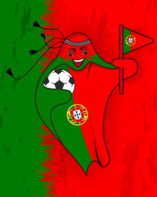 Fifa Mascot Portugal Diamond Painting