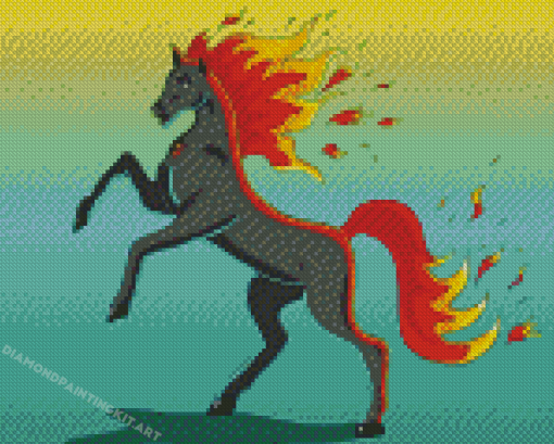 Firehorse Diamond Painting