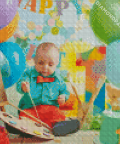 Baby Birthday Diamond Painting