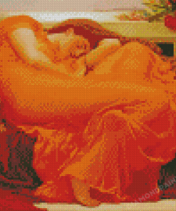 Flaming June Diamond Painting