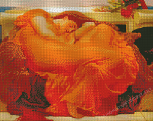 Flaming June Diamond Painting