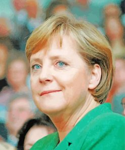 Angela Merkel Diamond Painting