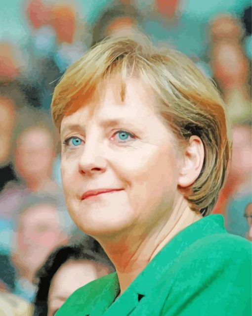 Angela Merkel Diamond Painting