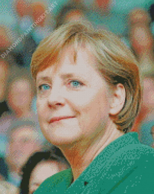 Angela Merkel Diamond Painting