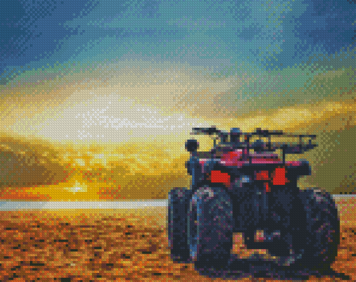 Four Wheeler Diamond Painting