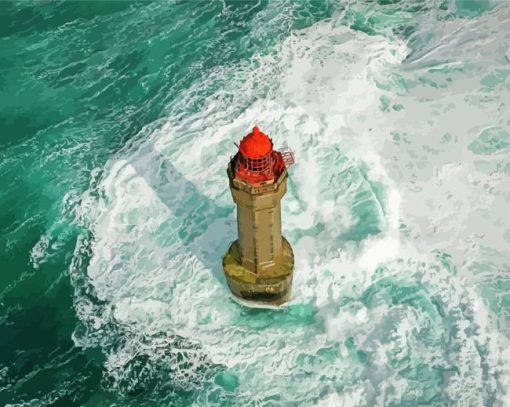 Phare De La Jument Diamond Painting