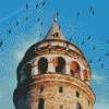 Galata Tower Diamond Painting