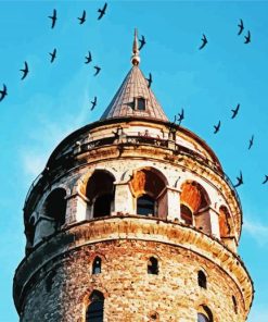 Galata Tower Diamond Painting