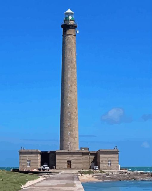 Gatteville Lighthouse Diamond Painting