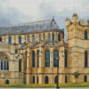 Gothic Canterbury Cathedral Diamond Painting