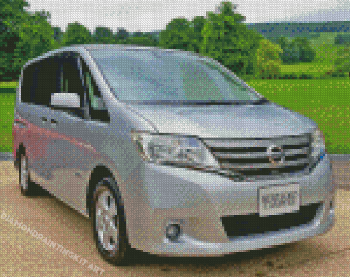 Nissan Serena Diamond Painting