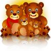 Happy Bears Family Diamond Painting