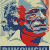 Charles Bukowski Poster Diamond Painting