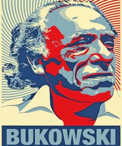 Charles Bukowski Poster Diamond Painting