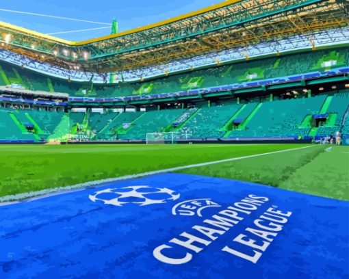 Jose Alvalade Stadium Diamond Painting